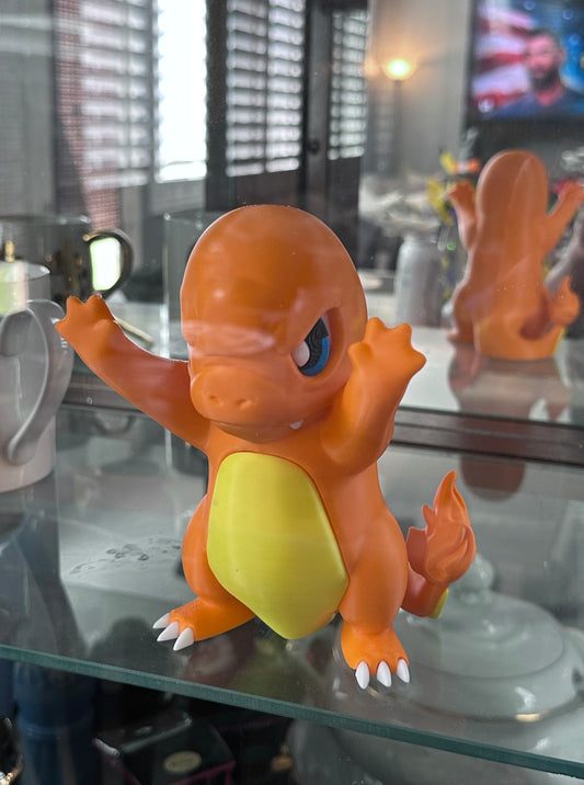 Charmander Window Figure – Cute Pokémon Display