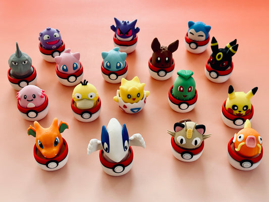 Pokemon Fidget Clickers (3D Printed)