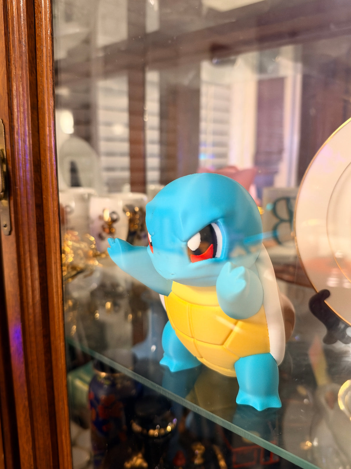 Squirtle Window Figure – Cute Pokémon Display