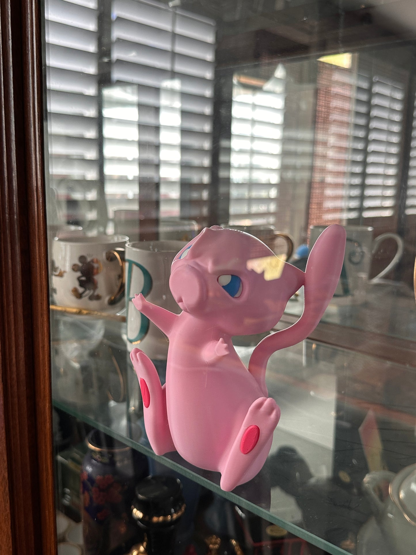 Mew Window Figure – Cute Pokémon Display